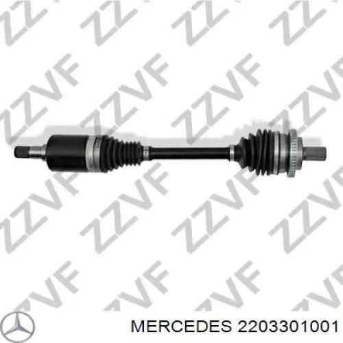 A2203301001 Mercedes Привід передній правий