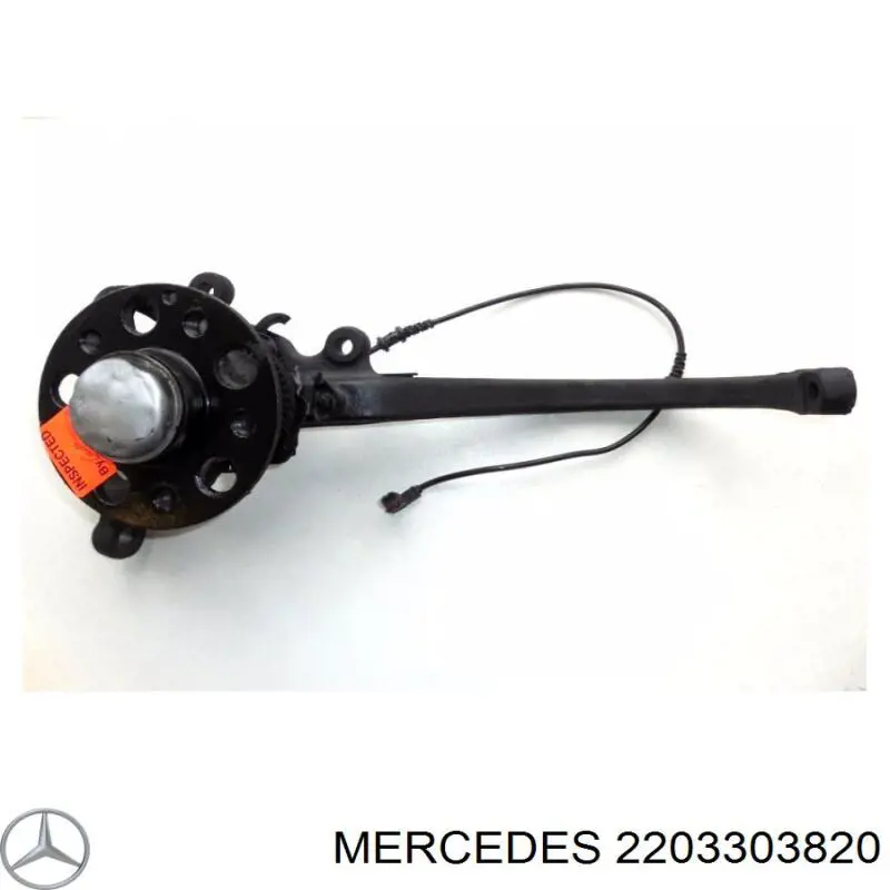 Вісь передня і поворотні кулаки Mercedes A2203303820 ціна, від 45.15 USD