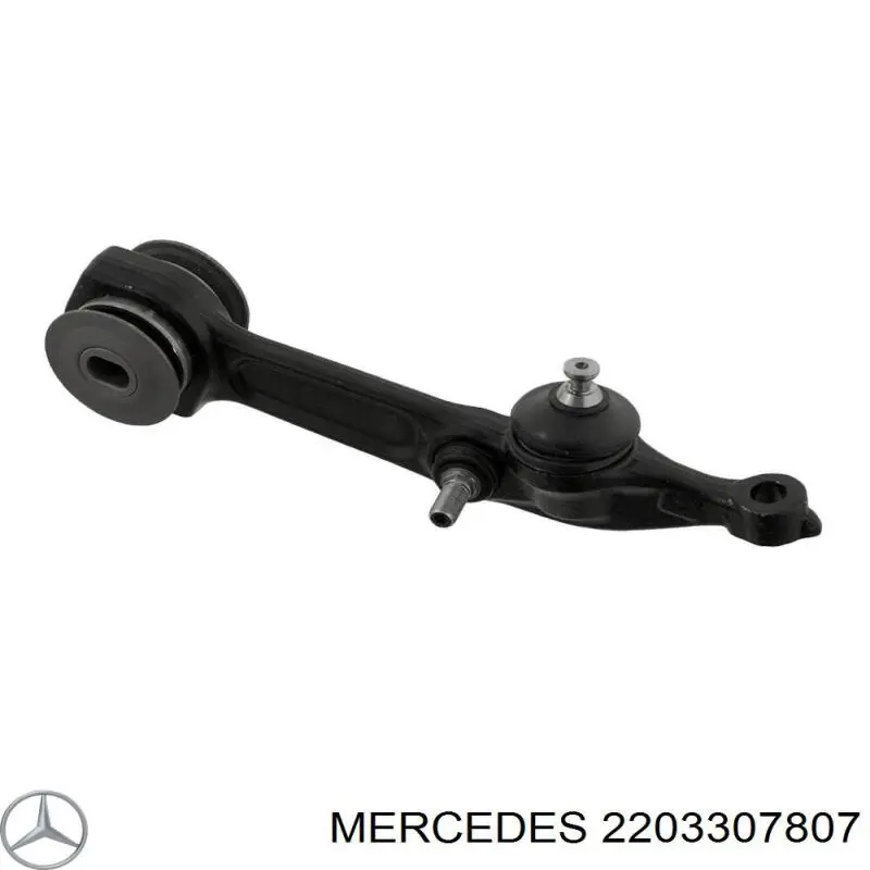 2203307807 Mercedes важіль передньої підвіски нижній, правий
