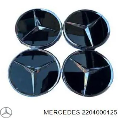 Ковпак колісного диска на Mercedes E-Class (C124)