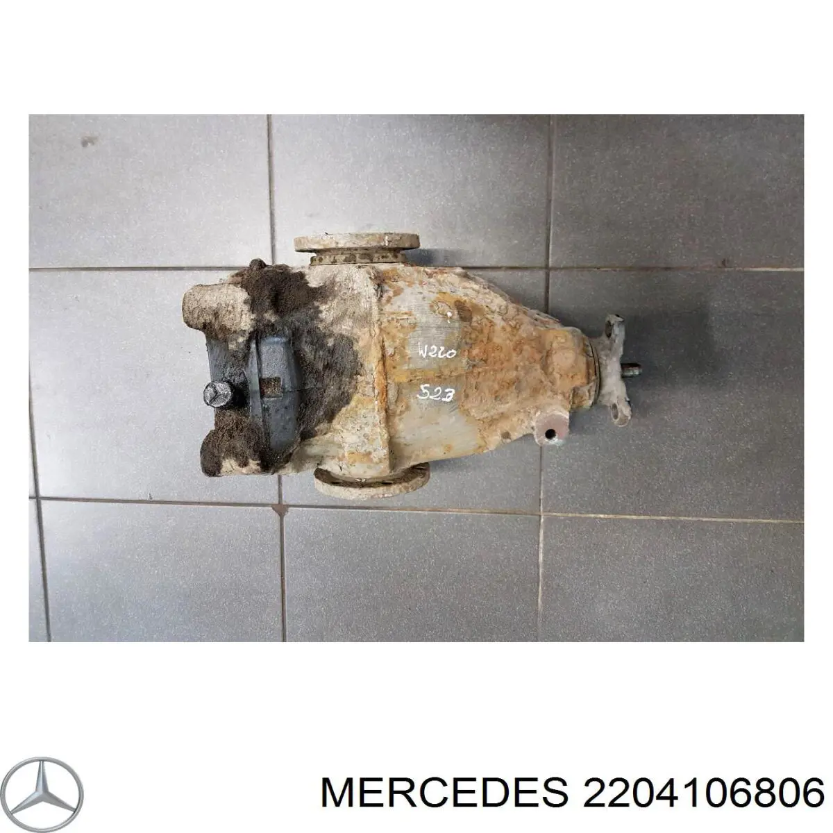 Кардан задній A2204106806 Mercedes