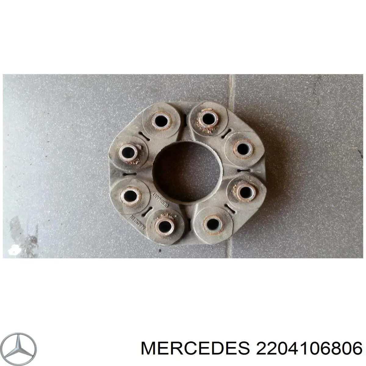 A2204106806 Mercedes Вал карданний основний заднього моста