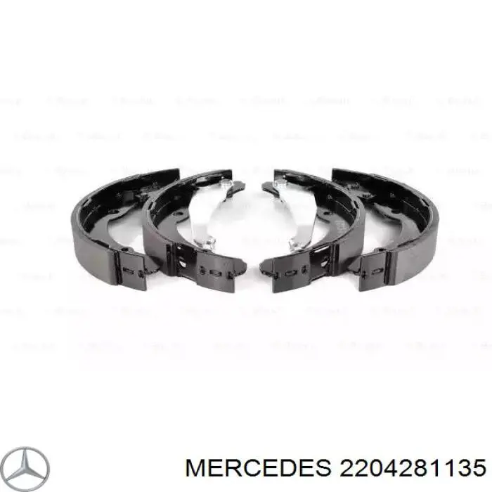Шланг гальмівний передній Mercedes A220428113564 ціна, від 70.36 USD