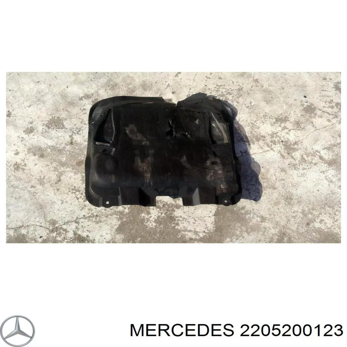 Захист моторного відсіку Mercedes A2205200123 ціна, від 75.00 USD