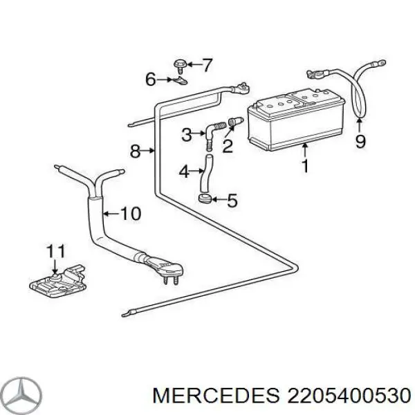  Mercedes A2205400530 ціна, від 63.35 USD