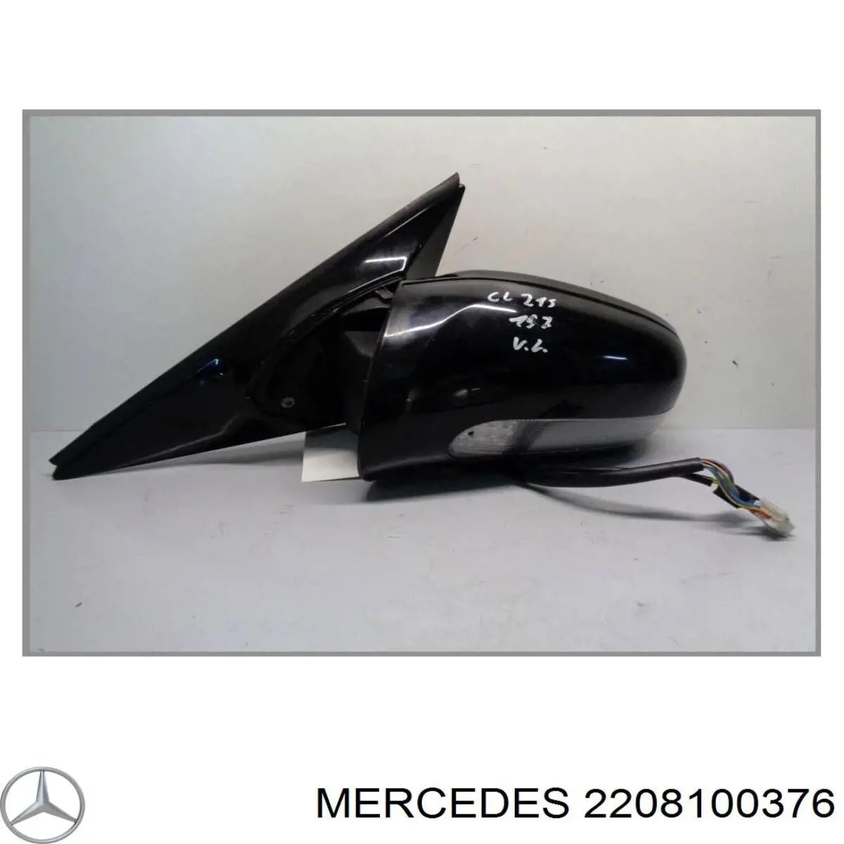 Бічне дзеркало заднього виду на Mercedes S W220