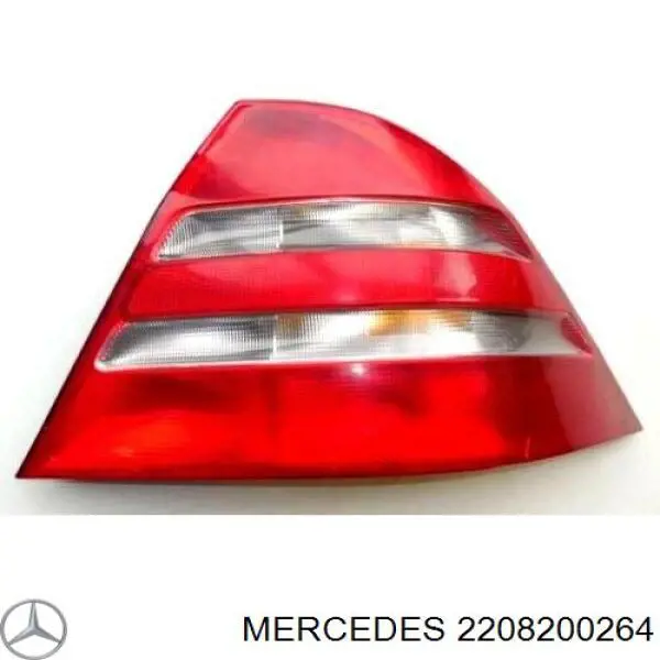 2208200264 Mercedes ліхтар задній правий