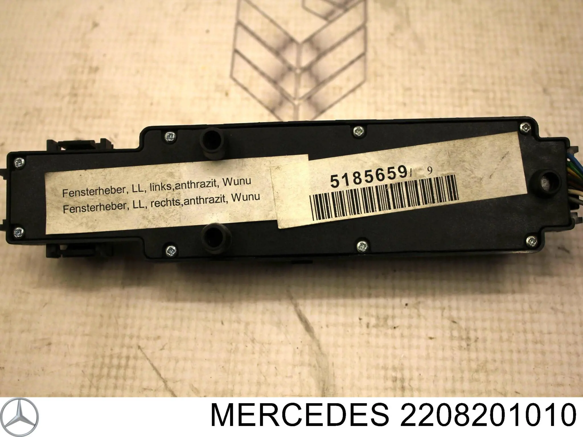 Купити A22082010107C45 Mercedes Кнопковий блок керування склопідіймачами передній лівий