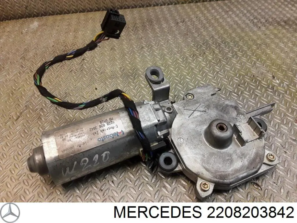  Двигун приводу люка Mercedes S 