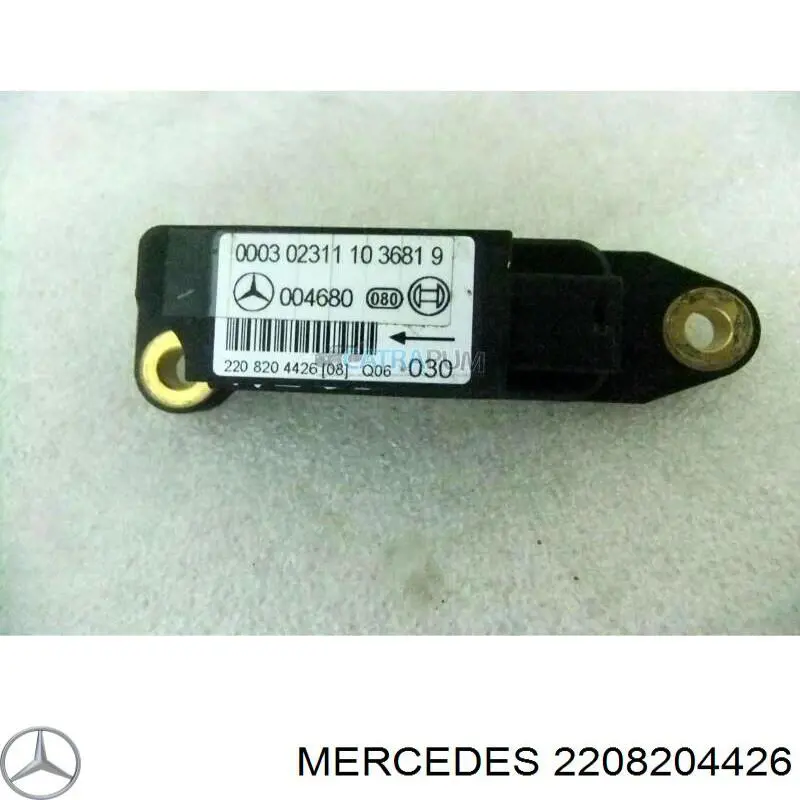 2208204426 Mercedes датчик airbag задній