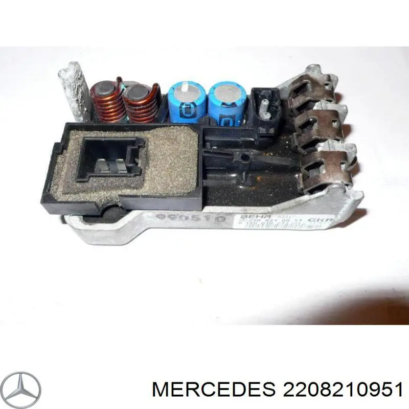 Резистор (опір) пічки, обігрівача салону 2208210951 Mercedes