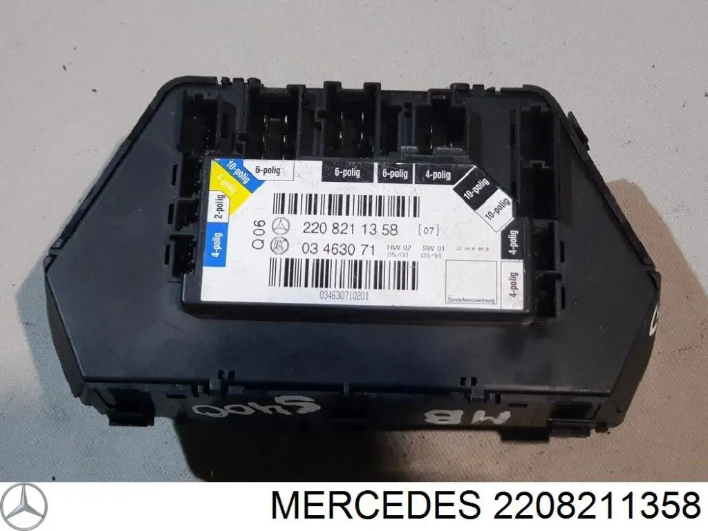 A2208211358 Mercedes 