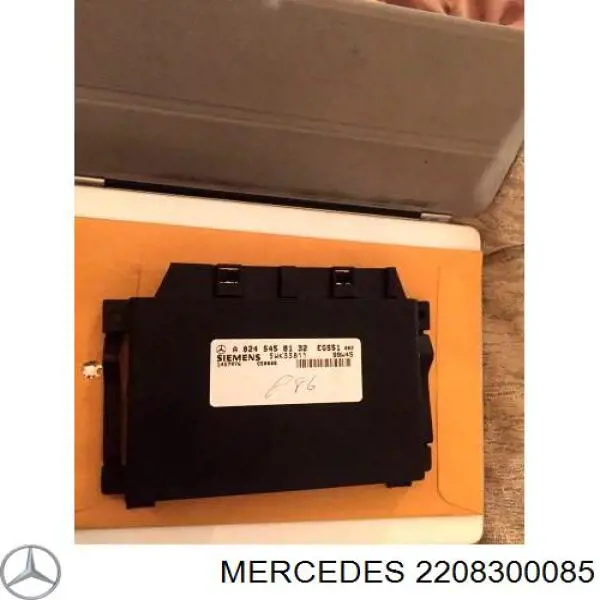 2208300085 Mercedes реостат/перемикач-регулятор режиму обігрівача салону