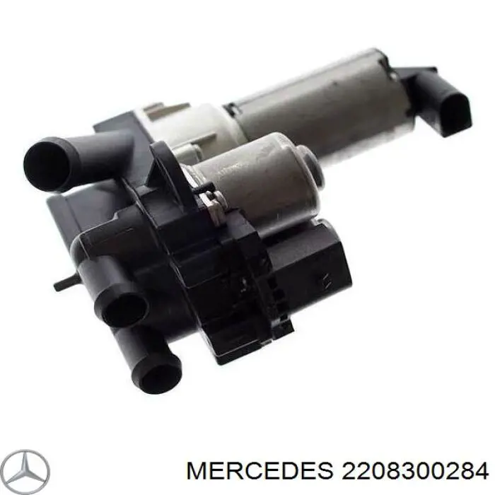 Кран пічки (обігрівача) на Mercedes S-Class (W220)