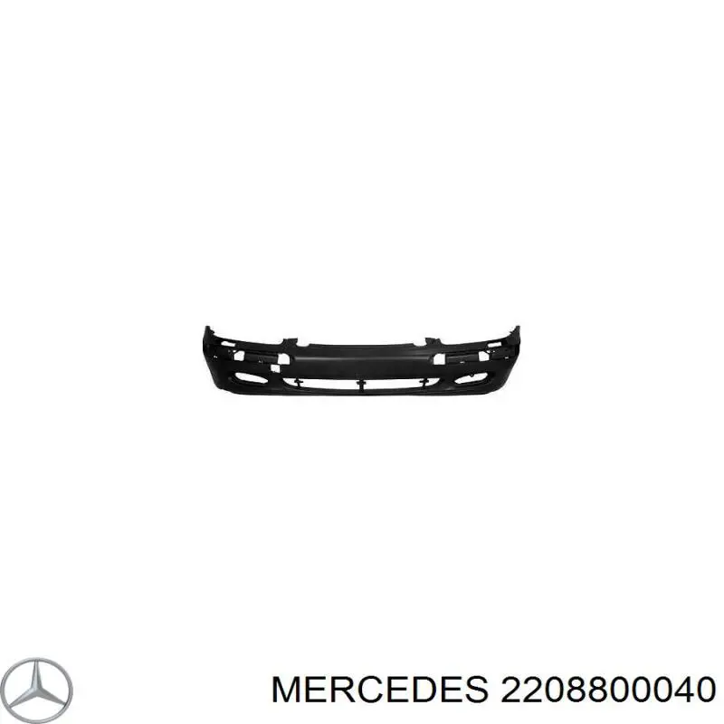 2208800040 Mercedes бампер передній