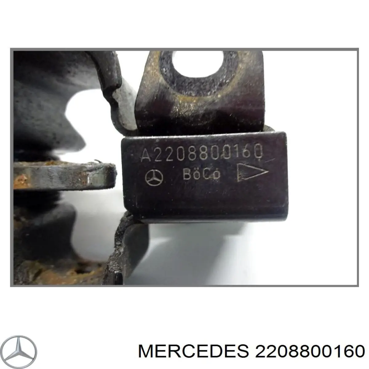Замок кришки капота Mercedes S 