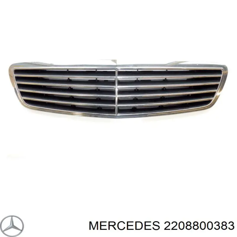 Решетка радиатора,оригинал состояние достойное вашего внимания на Mercedes S W220
