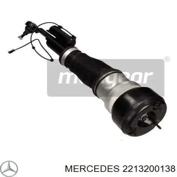 Амортизатор передній, правий 2213200138 Mercedes