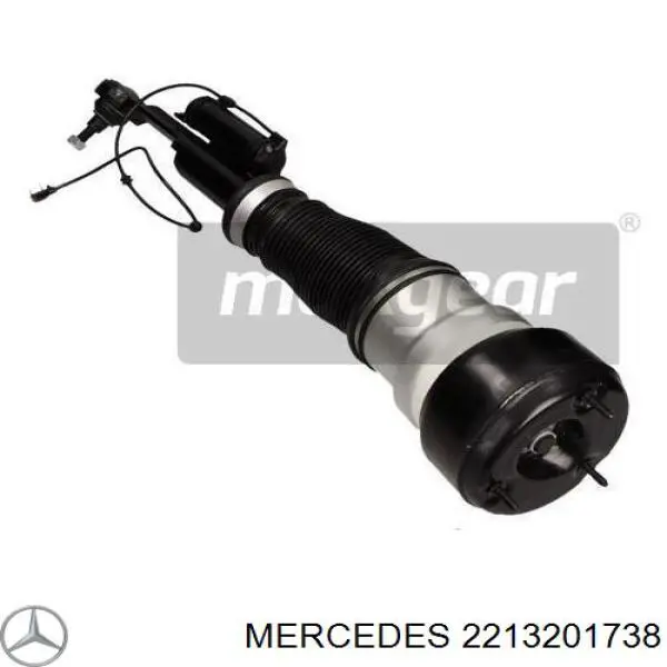 2213201738 Mercedes амортизатор передній, лівий