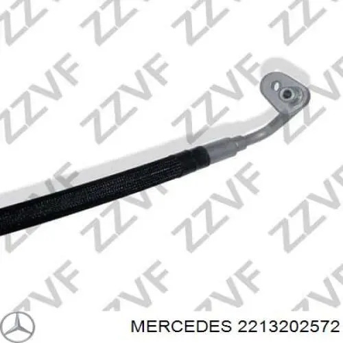A2213202572 Mercedes шланг гпк, високого тиску гідропідсилювача керма (рейки)