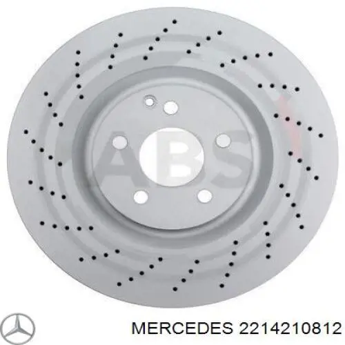 2214210812 Mercedes диск гальмівний передній