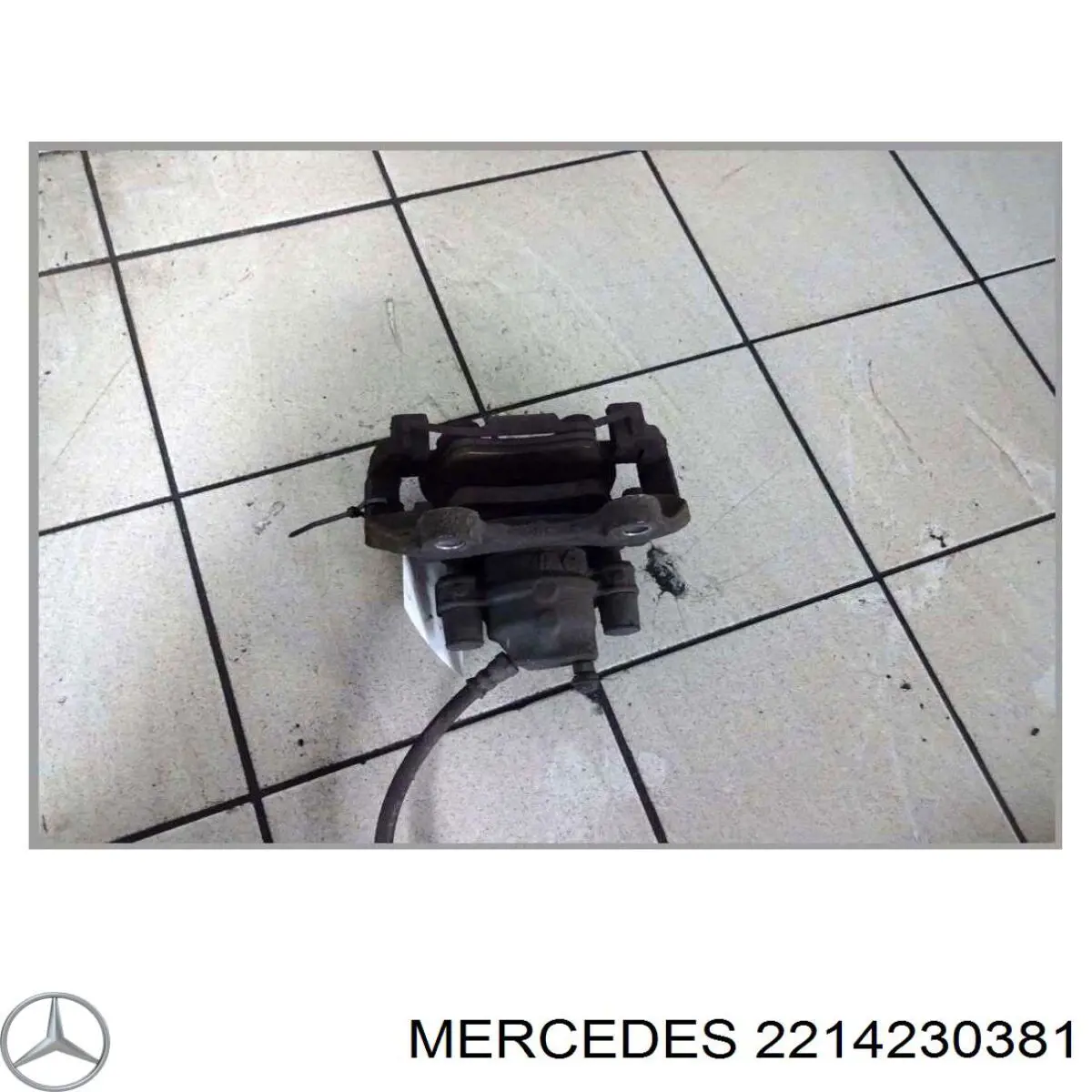 A221423038164 Mercedes супорт гальмівний задній лівий