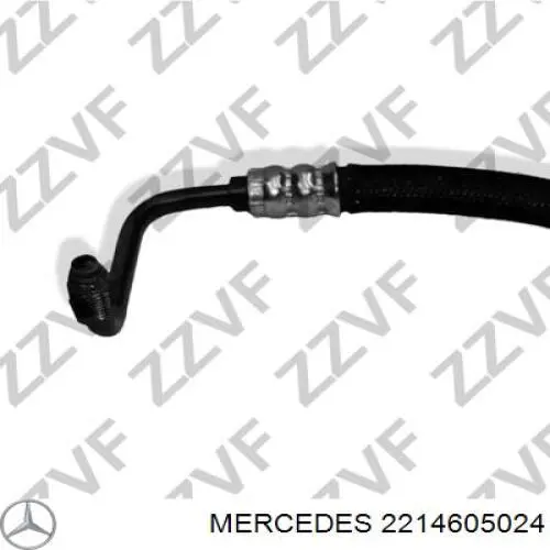 Купити A2214601424 Mercedes Шланг ГПК, високого тиску рейки керма