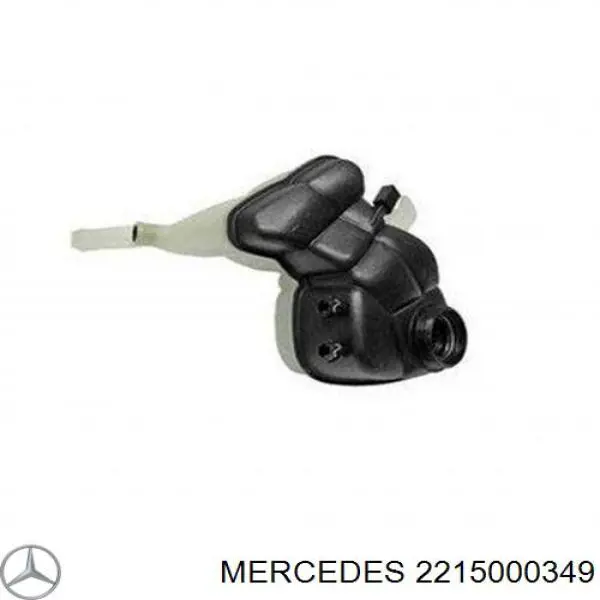 2215000349 Mercedes бачок системи охолодження, розширювальний
