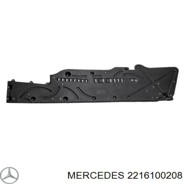 1006833 Autotechteile Захист днища, правий