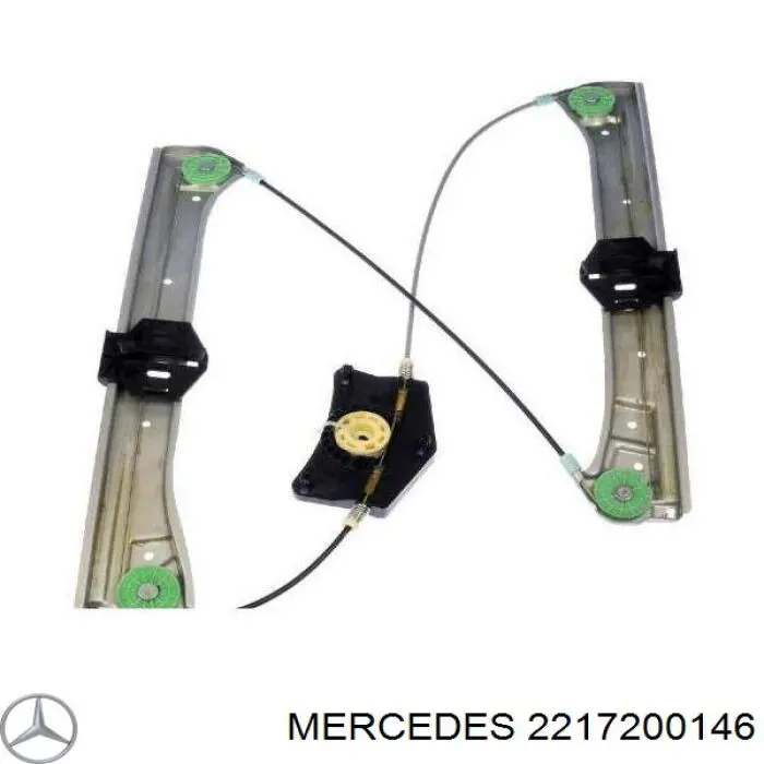 Механізм склопідіймача двері передньої, лівої на Mercedes S-Class (W221)