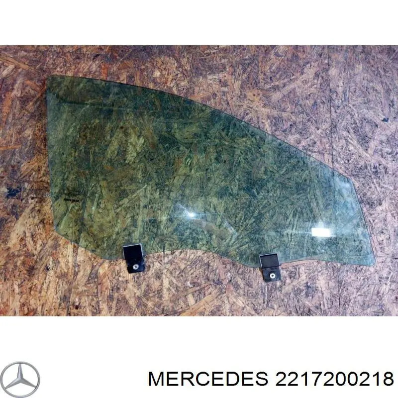 2217200218 Mercedes скло передніх дверей, правою