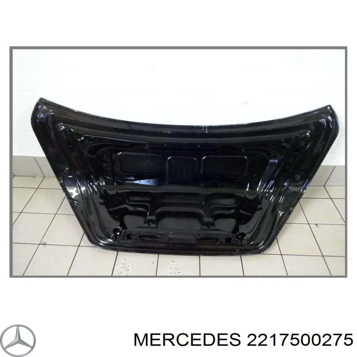Кришка багажника кузова Mercedes S 