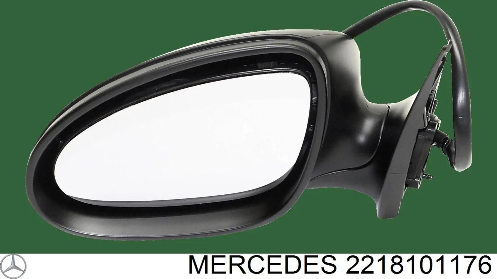 2218101176 Mercedes дзеркало заднього виду, ліве