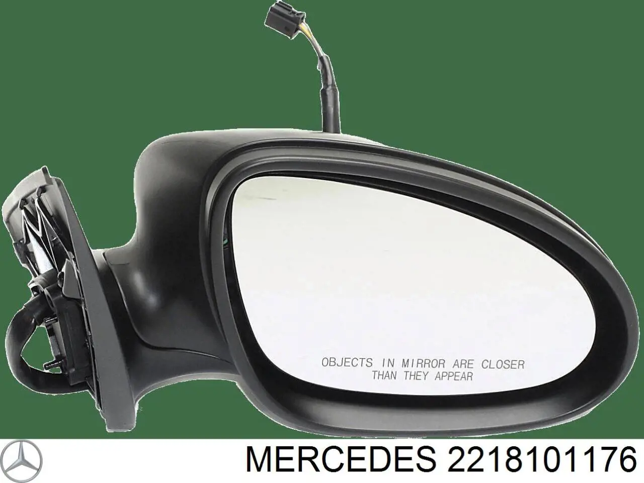 Ліве бічне дзеркало Mercedes A2218101176 ціна, від 221.73 USD