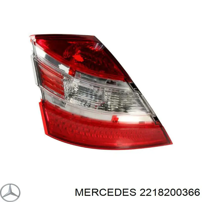 Ліхтар задній лівий A2218200366 Mercedes
