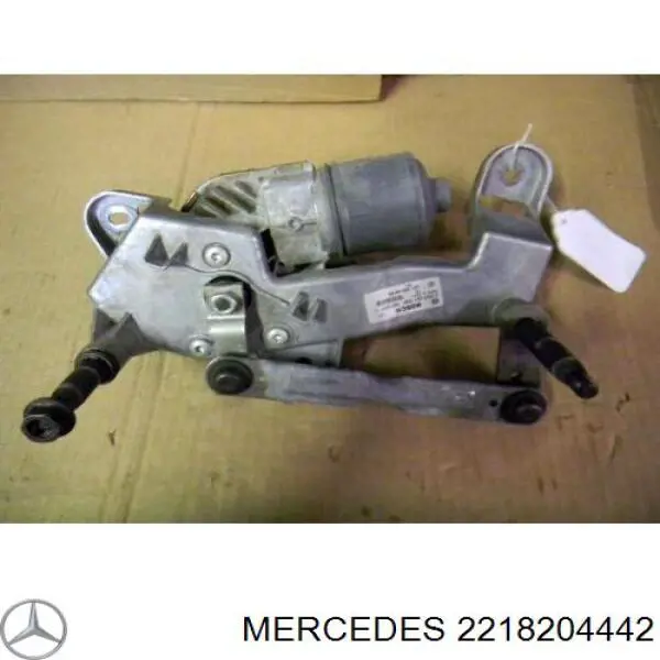 Двигун склоочисника лобового скла, правий на Mercedes S-Class (W221)