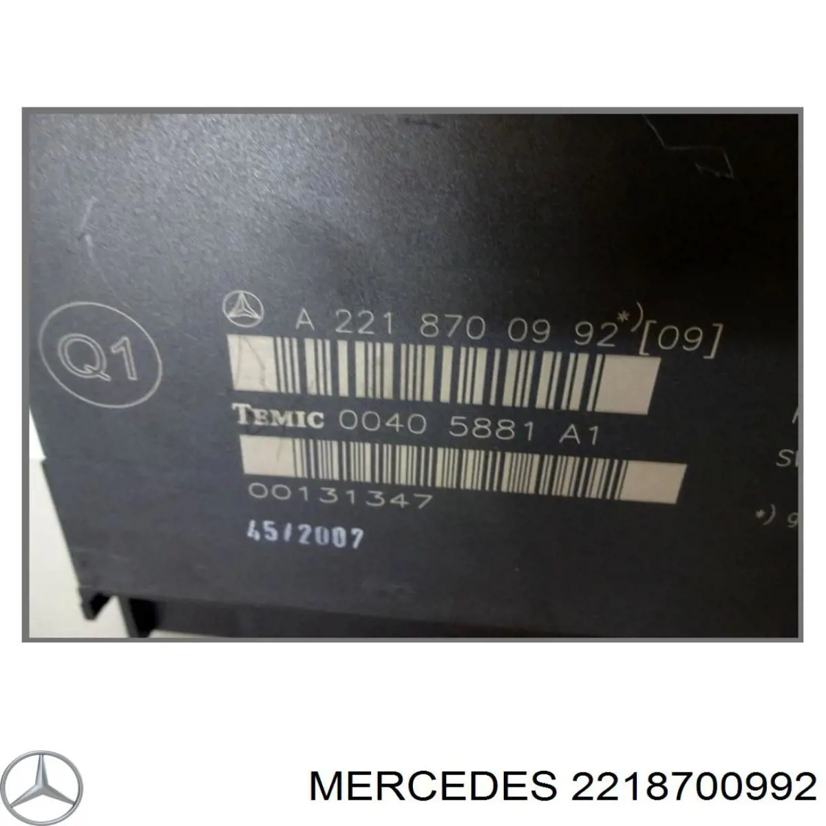A2218700992 Mercedes 