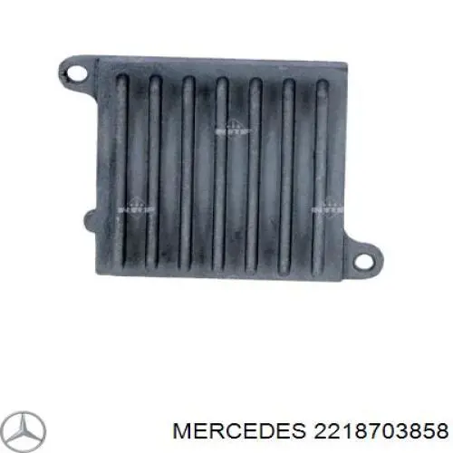 2218703858 Mercedes резистор (опір пічки, обігрівача салону)