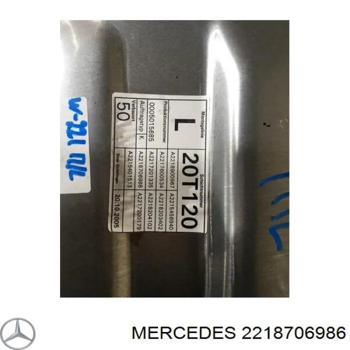  A2218706986 Mercedes