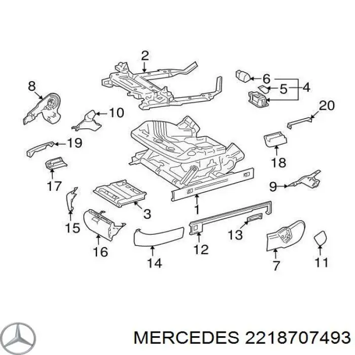 A2218705385 Mercedes 