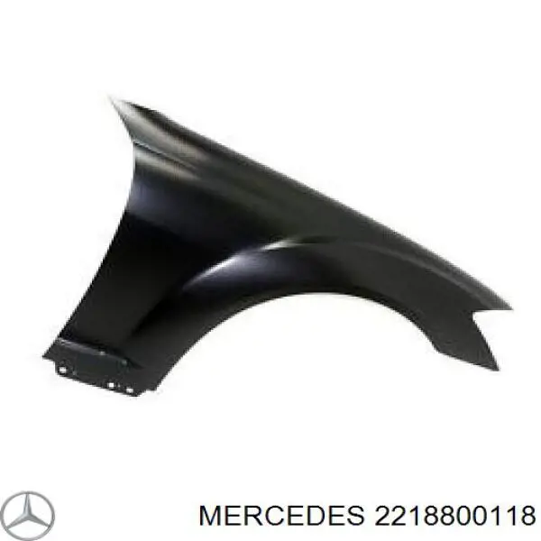 Крило переднє ліве на Mercedes S-Class (W221)