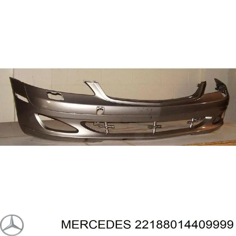 22188014409999 Mercedes бампер передній