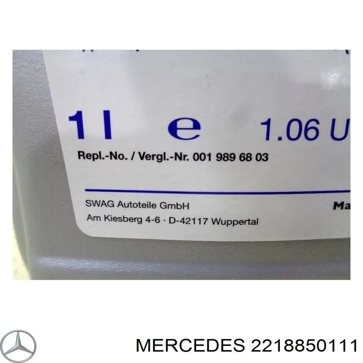A2218850111 Mercedes 