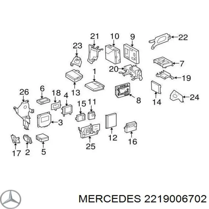  2219006702 Mercedes