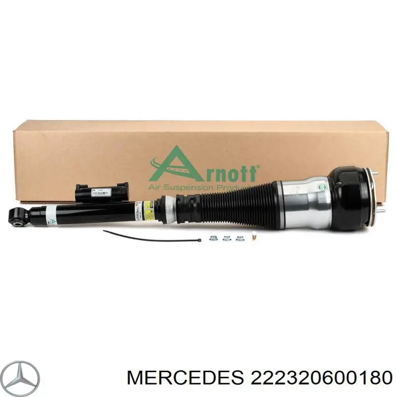 Амортизатор задній, правий Mercedes A2223203000 ціна, від 198.14 USD