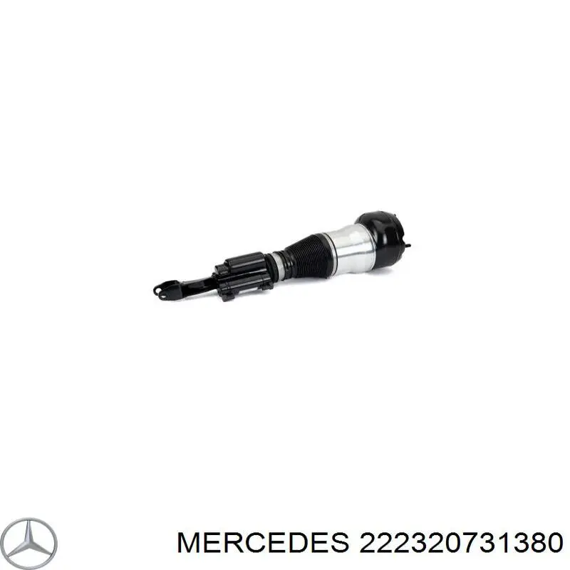 222320731380 Mercedes амортизатор задній, лівий