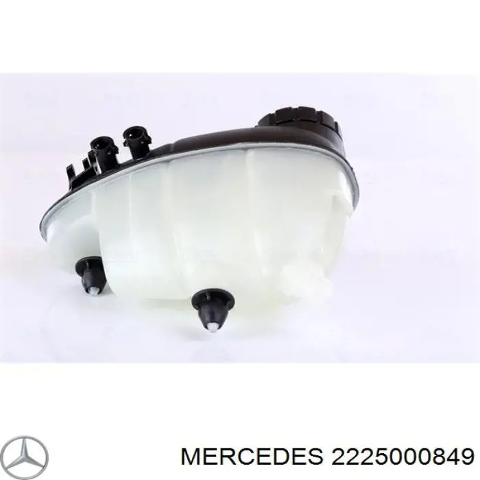 2225000849 Mercedes бачок системи охолодження, розширювальний