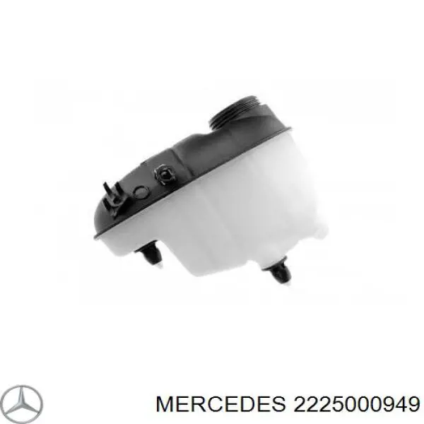 Бачок системи охолодження, розширювальний 2225000949 Mercedes