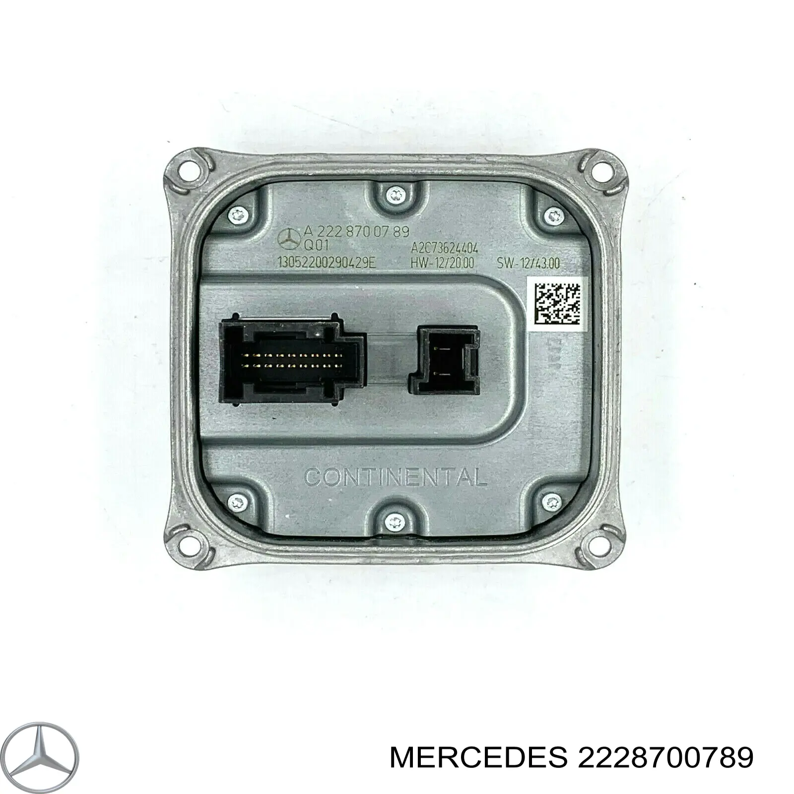 2228700789 Mercedes модуль керування (ебу світлом фар)