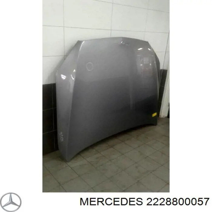 Капот на Mercedes S-Class (W222)